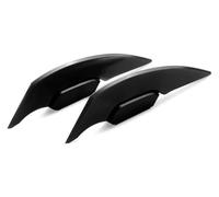 Winglet De Motocicleta para Suzuki para Ducati Alerón Aerodinámico Motocicleta Pegatinas Laterales Decoración Estilo Exterior(Black)