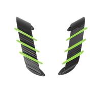 Winglets Alerón Aerodinámico Alerón Aerodinámico Universal Downforce Racing para YZF R1, CBR650R, V4, V4S Y ZX10R.(Green)