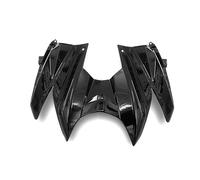 Winglets Alerón Aerodinámico Cubierta Carenado Tanque Gasolina Delantero para Motocicleta para Suzuki para GSX-S 750 para GSXS750 750Z 2017-2023 Pintura Fibra Carbono(Brilliant Black)