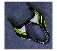 Winglets Alerón Aerodinámico Embellecedor Placa Lateral Asiento Trasero Cubierta Trasera Carenado Cola Pato para Z 900 Z900 2017-2024(Bright Black 3)