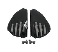 Winglets Alerón Aerodinámico para 2003-2022 para Sportster XL 1200 883 para Forty-Eight XL883 XL1200 Motocicleta Cubiertas Carenado Lateral Batería(Glossy Black(04-13))