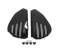 Winglets Alerón Aerodinámico para 2003-2022 para Sportster XL 1200 883 para Forty-Eight XL883 XL1200 Motocicleta Cubiertas Carenado Lateral Batería(Matte Black (04-13))