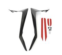 Winglets Alerón Aerodinámico para Forza 750 para Forza 750 2025 Protector Viento Lateral Cubierta Deflectores Piernas Deflector Inferior Carenado Decorar(Carbon Fiber Pattern)