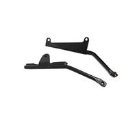 Winglets Alerón Aerodinámico para FZ1S FZ1N 2006-2014 para FZ1 A2014 ABS Kit Montaje Carenado Motocicleta Alerón Motor Revestimiento Negro Brillante Mate(Pair of Brackets)