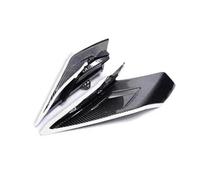 Winglets Alerón Delantero Motocicleta Alerones Delanteros Laterales con Carga Aerodinámica Alerones Fijos Carenado Piezas Motocicleta para 450SR 450SR 450 SR 2022-2025 2024(Black White)