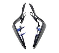 Winglets Alerón Delantero Motocicleta Alerones Laterales Aerodinámicos Sport Downforce Naked para MT-09 para MT09 SP para MT 09 2021-2023 Accesorios para Motocicletas(Carbon Look-Blue)