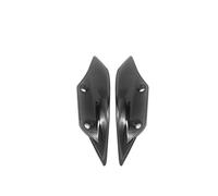 Winglets Alerón Delantero Motocicleta Cubierta Panel Carenado Frontal para S1000 RR 2009-2018, Alerones Aerodinámicos Carbono, Accesorios para Motocicleta S 1000RR(Smoke 2009-2014)