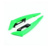 Winglets Alerón Delantero Motocicleta Juego 2 Alerones Aerodinámicos Delanteros para Motocicleta Fijos con Pegatinas Decorativas Adhesivas.(Green)