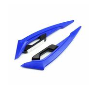 Winglets Alerón Delantero Motocicleta Juego 2 Alerones Aerodinámicos Delanteros para Motocicleta Fijos con Pegatinas Decorativas Adhesivas.(Azul)