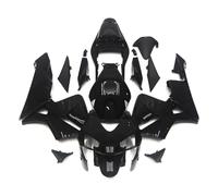 Winglets Alerón Delantero Motocicleta para CBR600RR F5 2003 2004 Carenado Completo De Carrocería Negro Kit Carenado Motocicleta Kit Carrocería Plástico