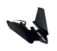 Winglets Alerón Delantero Motocicleta para CBR650R CBR500R 2018 2019 2020 2021 2022 2023 Espejos Retrovisores Modificados ala Viento Lateral Espejo Retrovisor.(Negro Mate)