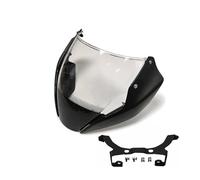 Winglets Alerón Delantero Motocicleta para Ducati para Monster 797 821 1200S 2014-2022 2023 Accesorios para Motocicletas Parabrisas Deportivo Deflector Visera Visera(B-2014-2016)