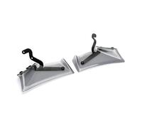 Winglets Alerón Delantero Motocicleta para MT-10 para MT10 para MT 10 SP 2022-2024 Motocicleta Sport Downforce Naked Alerones Delanteros Deflector Aerodinámico ala Frontal(Smoky)