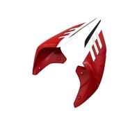 Winglets Alerón Trasero para Motocicleta Cubierta Asiento Carenado para Ducati para Panigale para Street para Fighter V4 V4S V4R 2018-2023 Spoiler(Red White)