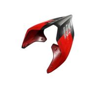 Winglets Alerón Trasero para Motocicleta Cubierta Asiento Carenado para Ducati para Panigale para Street para Fighter V4 V4S V4R 2018-2023 Spoiler(Black Red)