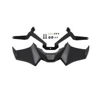 Winglets Alerones Delanteros Aerodinámicos para Motocicleta para MT-07 SP para MT 07 2021 2022 2023 2024 Sport Downforce Naked Spoiler(Negro)