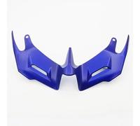 Winglets, Aletas Aerodinámicas Delanteras para Motocicleta, ala De Carenado para Parabrisas para YZF R25 para R3 para Yzfr3 2014 2015 2016 2017 2018 Motocicleta Alerones Decoración(Azul)