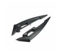 Winglets De Carenado Delantero Para Motocicleta Alerones Laterales Universales Ala Dinámica Aerodinámico 2 Uds Motocicleta Carenados(Black)