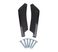 Winglets De Fibra Carbono Extensión Faldón Lateral Tira Parachoques Delantero/Trasero Alerón Protector contra Arañazos Falda Lateral Coche(Aspecto de Fibra de Carbono.)