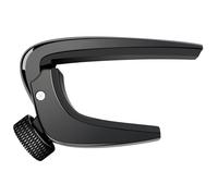 WINGO Cejilla Guitarra Capo para Guitarra Electrónica Acústica, Guitar Capo con Perilla de Ajuste de Tensión - Negra.