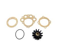 WINGOGO Impulsor de bomba de agua interior para Sherwood 10077K-SHW G702 G701 Kit de reparación de piezas de motor marino Onan 132-0375 Westerbeke 11764 33100 neopreno