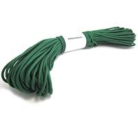 WINGONEER 100 Pies 31 Metros Paracord 550 Paracaidistas del Cable 550 Tipo III 7 Trenza del Cable Paracord 100% Nylon, Color Verde Diámetro 4.00mm