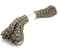 WINGONEER 100 Pies 31 Metros Paracord 550 Paracaidistas del Cable 550 Tipo III 7 Trenza del Cable Paracord 100% Nylon, Color Verde Oscuro Camo Diámetro 4.00mm