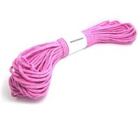 WINGONEER 100 Pies 31 Metros Paracord 550 Reflexivo Paracaidistas del Cable 550 Tipo III 7 Trenza del Cable Paracord 100% Nylon, Color Rose Rosa Diámetro 4.00mm