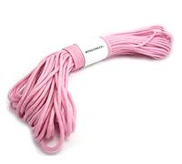 WINGONEER Fallschirmschnur Paracord, mit 7 Strängen, 550 lbs, 100 ft - Rosa