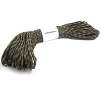 WINGONEER Paracord 550 4mm, Tipo III Paracord con núcleo de 7 hebras, 100ft (31m), 100% Cuerda de Nylon, Ideal para Camping, al Aire Libre, Supervivencia - Verde Oliva Camon