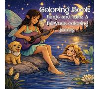 Wings and tail: A Fairytale Coloring Journey: Step into a world of magic and wonder, of beautiful fairies and mermaids, and cozy scenes.