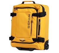 Wings - Equipaje de cabina suave 20" Rook amarillo 33L, impermeable, 2 ruedas, amarillo, 49x35x24, Maleta