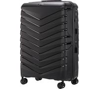 Wings Maleta rígida con ruedas y candado, Negro , 75,5x50x30, Maleta
