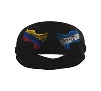 Wings Nicaragüense Nicaragua y Honduras Bandera Deportes Diadema Elegante Yoga Ejercicio Diademas Transpirable