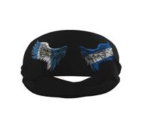 Wings Nicaragüense Nicaragua y Honduras Bandera Deportes Diadema Elegante Yoga Ejercicio Diademas Transpirable