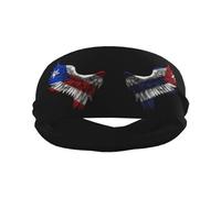 Wings Nicaragüense Nicaragua y Honduras Bandera Deportes Diadema Elegante Yoga Ejercicio Diademas Transpirable