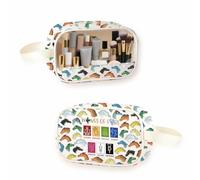 Wings Novel Dragon - Neceser de viaje transparente con diseño de tribus, para amantes de los dragones, para amantes de los dragones, regalo inspirador, Wings C-Makeup Reino Unido, Bolsa: