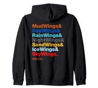 Wings of Fire Ampersand Names Sudadera con Capucha