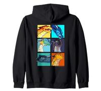 Wings of Fire Character Squares Sudadera con Capucha