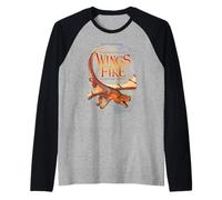 Wings of Fire Dragonet Prophecy Cover Camiseta Manga Raglan