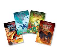 Wings of Fire Graphic Novel 4 Books Collection: 1. The Dragonet Prophecy, 2. The Lost Heir 3, . The Hidden Kingdom, 4. The Dark Secret