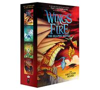 Wings of Fire Graphix Paperback Box Set (The Dragonet Prophecy, The Lost Heir, The Hidden Kingdom and The Dark Secret)