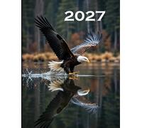 Wings of Freedom Diary 2027: Week-to-View Planner with Sunrise, Sunset and Daylight Hours 8 inches by 11 inches