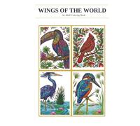 Wings of the world: An Adult Coloring Book Of Birds