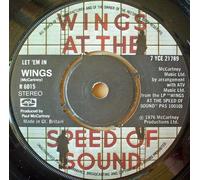 WINGS (PAUL MC CARTNEY'S GROUP) - LET EM IN 7 INCH (7" VINYL 45) UK MPL 1976