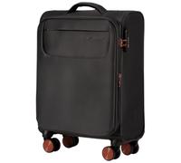 Wings Tern - Maleta de 20 pulgadas, color gris, 4 ruedas, cierre TSA, mango telescópico, 38 L, ligero, resistente a desgarros, ergonómico, gris, 55,5x38,5x19,5, Maleta