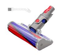 Wingsflying Cabezal limpiador de rodillo suave compatible con aspiradora inalámbrica Dyson V7 V8 V10 V11 V15, accesorio esponjoso de liberación rápida para suelos de madera y vinilo