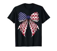 Wingsuit Flying Wingsuit Flyer 4 de julio bandera estadounidense Camiseta