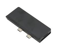 WINH Estación de Acoplamiento de 8 Concentradores, Concentrador USB C de Amplia Aplicación Plug and Play para Computadora Portátil (Negro)