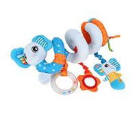 WINH Juguetes de Cascabel Colgantes, Cascos de Cuna de bebé Juguete Divertida Tela Conveniente para Niñas Niñas Cuna Pram (B CAMBITA DE ELEFANTA B-Azul BLAP)